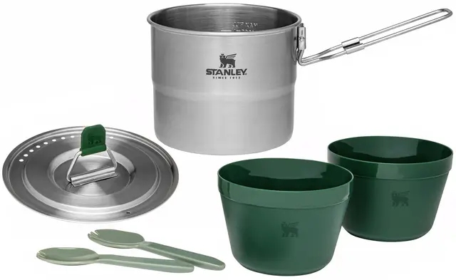 Stanley Cook Set for 2 personer Rustfritt stål, 1 L 