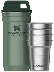 Stanley Drammeglass sett 4 stk Adventure Hammertone Green