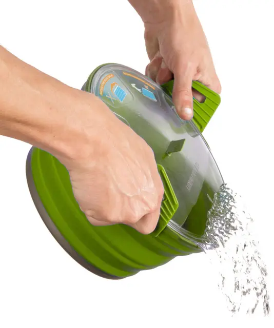 STS X-POT 2,8L Olive Foldbart kokeutstyr, kjele 