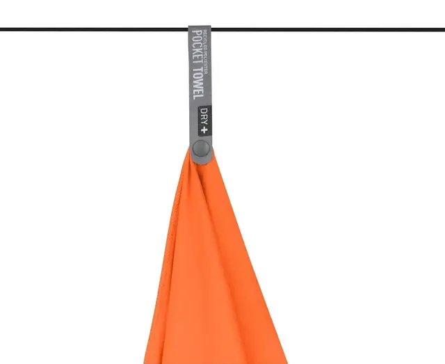 STS Pocket Towel Large 120x60cm Hurtigtørkende håndkle i Desert Brown 