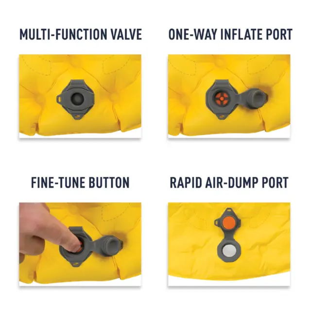 STS Ultralight Air Sleeping Mat Large 1,5 sesongs oppblåsbart liggeunderlag 