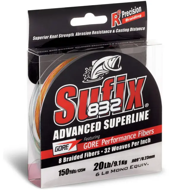 Sufix 832 Gore Braid Fire Camo 0,10 mm 120m 