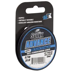 Sufix Advance Fluorocarbon 50m 0,148mm Slitesterk og raskt synkende fortom