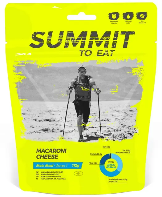 Summit To Eat Macaroni Cheese Energirik friluftsmat 