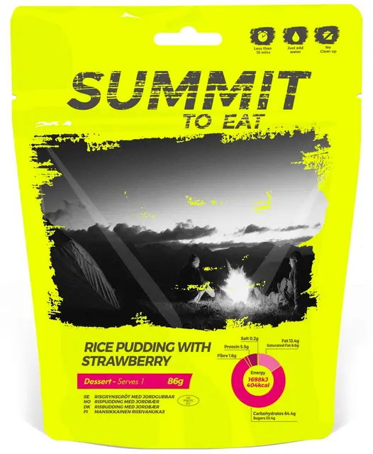Summit To Eat Rice Pudding Energirik friluftsmat 
