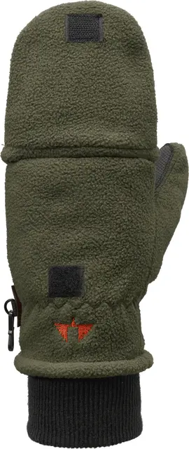 Swedteam Crest Thermo Gloves Green M Fleecevante med Thinsulate-fôr 