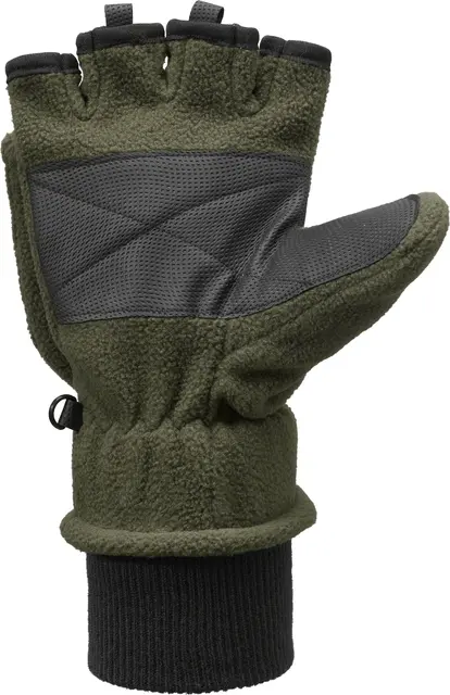 Swedteam Crest Thermo Gloves Green M Fleecevante med Thinsulate-fôr 