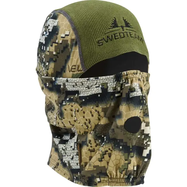 Swedteam Ridge Camouflage Hood Veil Heldekkende hette for høstjakten 
