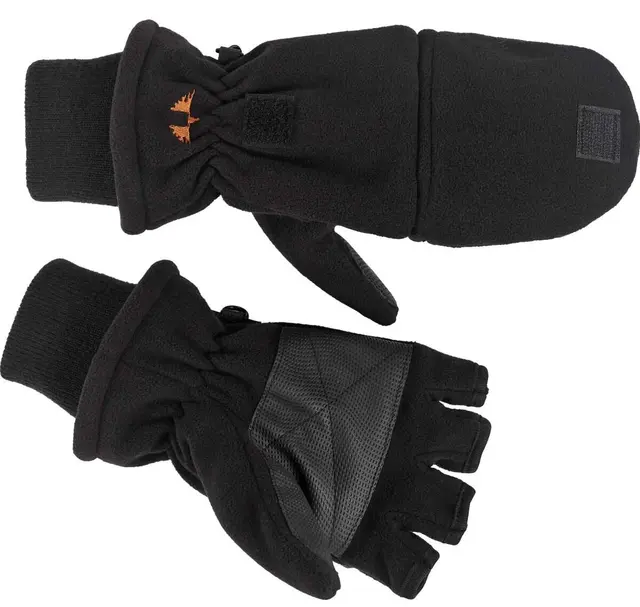 Swedteam Crest Thermo Gloves Black M Fleecevante med Thinsulate-fôr 