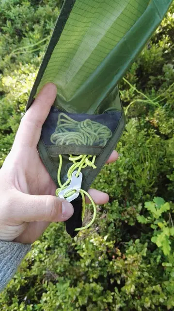 Sydvang Tarp 9 2,9x2,8m Grønn Tarp som beskytter mot regn, vind og sol 