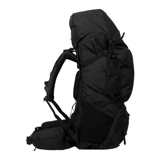 Sydvang Adventure 100+20 2.0 Black Robust ekspanderbar tursekk 