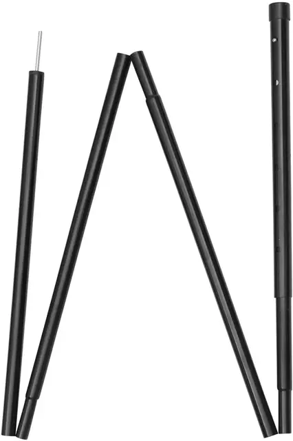 Sydvang Steel Tarp Pole 185-210 cm Justerbar stang til tarp 