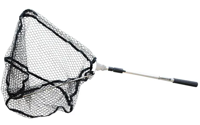 Sølvkroken Teleskophåv Maxi Gumminett Håv med gumminett for skånsom C&R fangst 