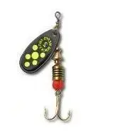 Mepps Black Fury (2) 4,5g BL/G Kj&#248;p 8 spinnere f&#229; en gratis slukboks