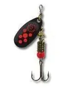 Mepps Black Fury (2) 4,5g BL/O Kj&#248;p 8 spinnere f&#229; en gratis slukboks