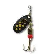 Mepps Black Fury (2) 4,5g BL/Y Kj&#248;p 8 spinnere f&#229; en gratis slukboks