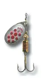 Mepps Aglia  4,5g (2) S/R/D Kjøp 8 spinnere få en gratis slukboks 