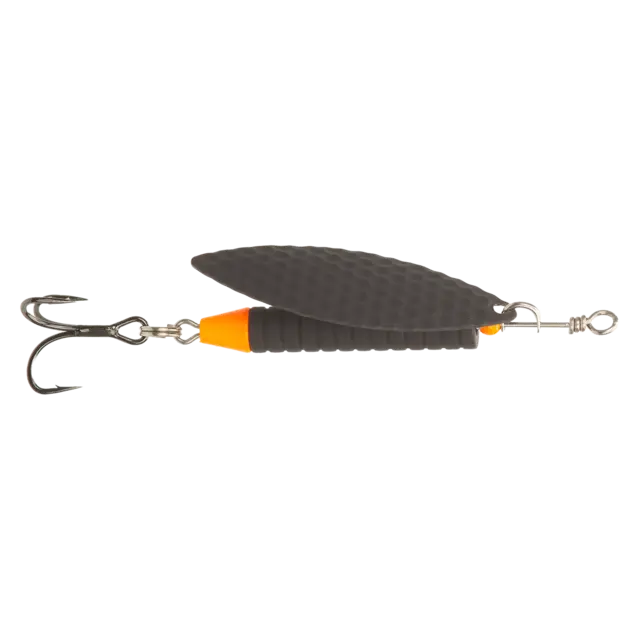 Søvik Atlantic Salmon Spinner 25g Black/UV Orange Tail 25g 