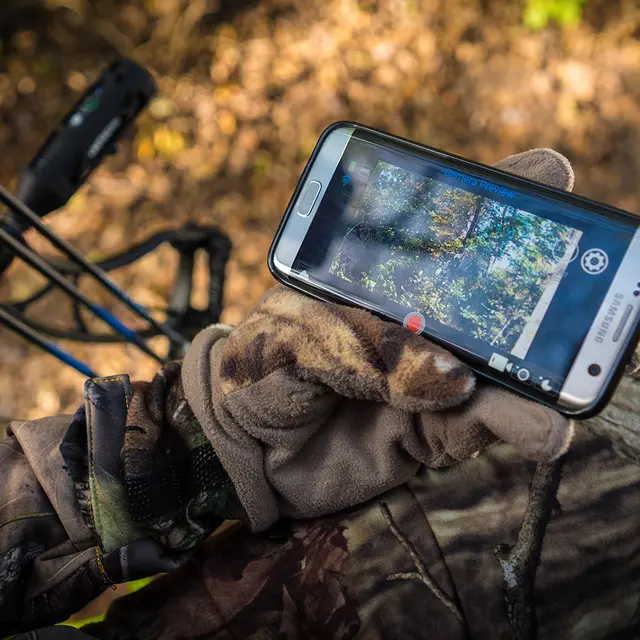 TactaCam 5.0 Camera med FTS mount Action kamera til jakt med kikkertfeste 