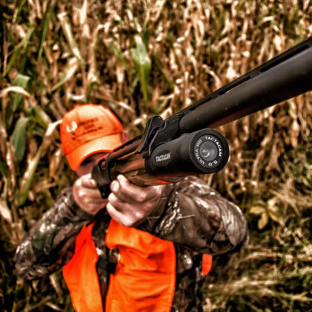 TactaCam 5.0 Camera med FTS mount Action kamera til jakt med kikkertfeste 