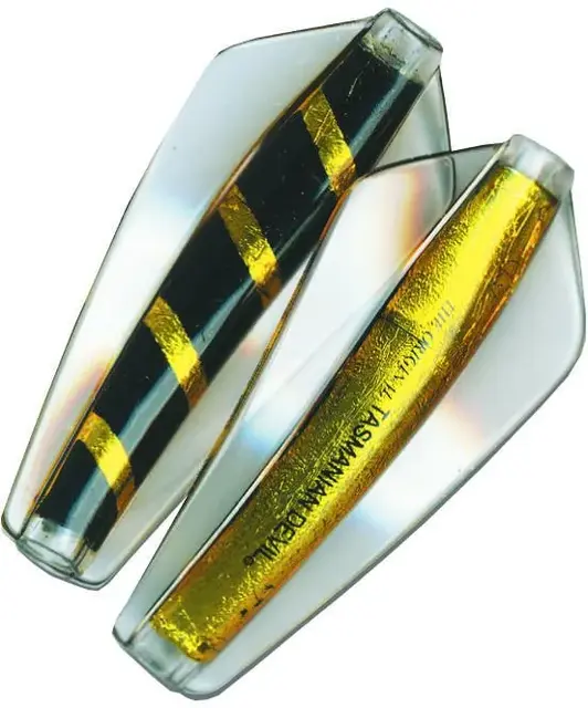 Tasmanian Devil Blyfri Gold Zebra 13,5g Gold Zebra 13,5g 