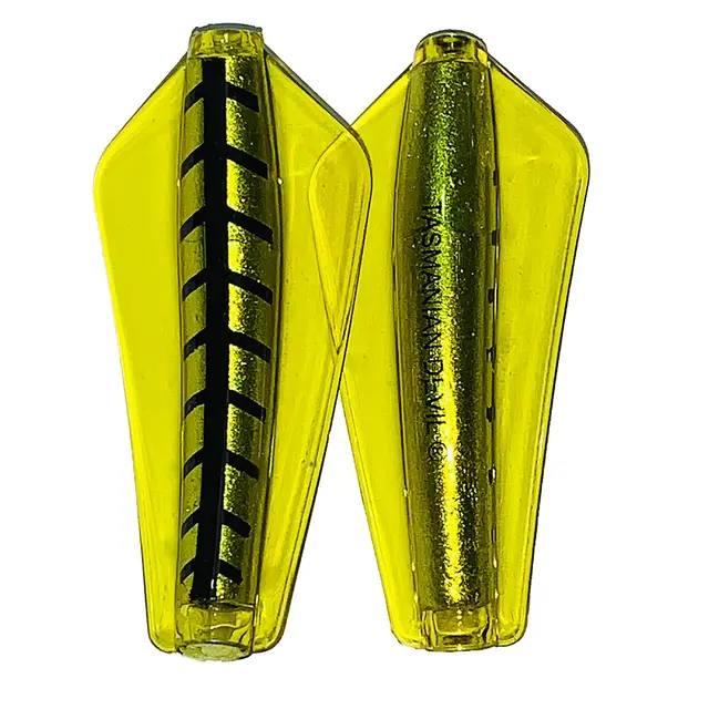 Tasmanian Devil 36 Yellow Wings 7g Den originale aggressive sluken 
