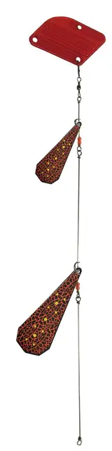 Tasmanian Devil Ford Fender Thunder UV 40cm markdrag for veldig sakte trolling 