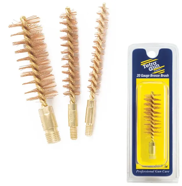 TetraGun Bronsebørste Kal. 17 Bronsebørste for feste på pussestokk 