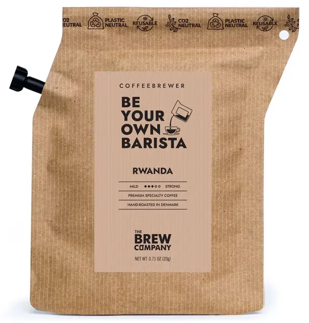 The Brew Company Rwanda 2 kopper kaffe, Medium Roast 