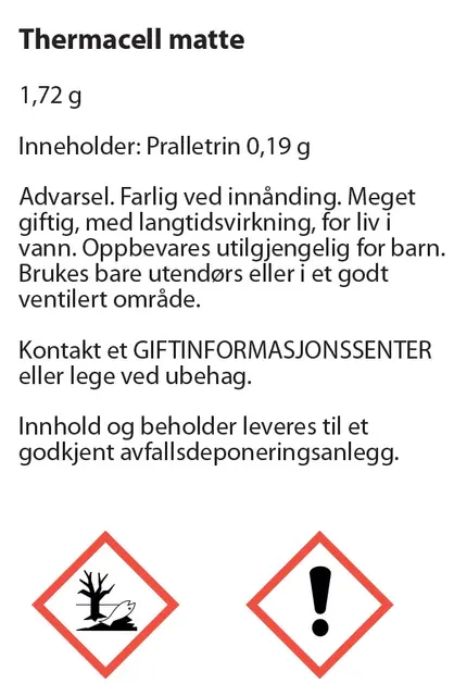 ThermaCELL Refill R4 48 timer 