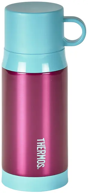 Thermos Funtainer Barnetermos Pink 355ml Barnetermos med turkis kopp 