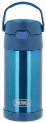 Thermos Funtainer Drikkeflaske m suger&#248;r Bl&#229; 355ml