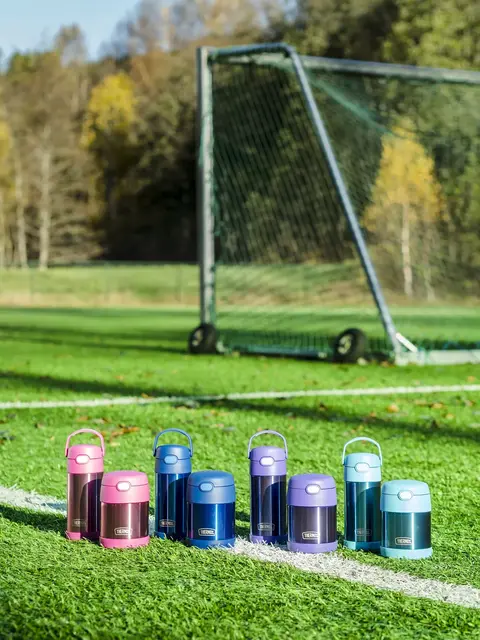 Thermos Funtainer Drikkeflaske m sugerør Teal 355ml 