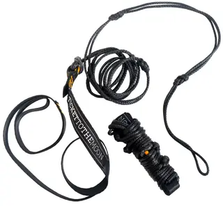 Ticket To The Moon Lightest Strap Opphengstau Dyneema, sort