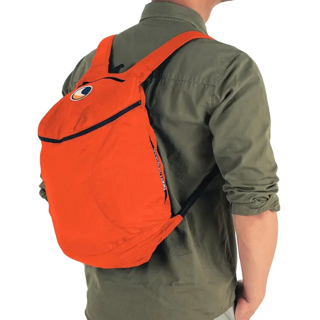 Ticket To The Moon Mini Backpack Superlett ryggsekk, Orange 