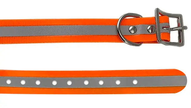 Tracker reflekshalsbånd Orange Hundehalsbånd til Tracker 690x52x2mm 