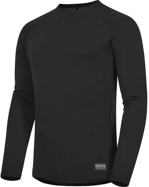 Urberg MerinoBamboo Base Layer Top S Black Beauty, herre 