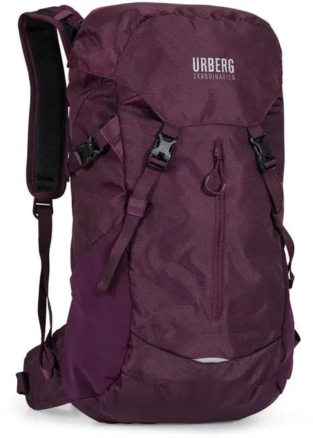 Urberg Murjek Backpack 28L Dark Plum Praktisk tursekk 