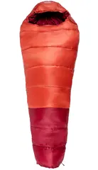 Urberg 3-Season Sleeping Bag G5 190cm Chili/Rio Red 170cm personlengde