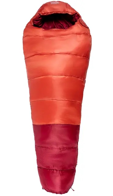 Urberg 3-Season Sleeping Bag G5 190cm Chili/Rio Red 170cm personlengde 