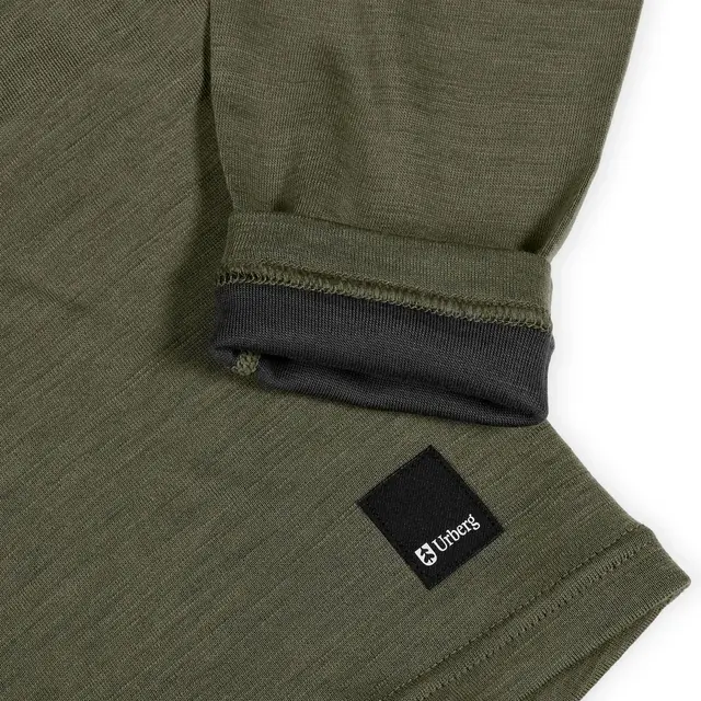 Urberg Selje MerinoBamboo Top M L Deep Lichen green 