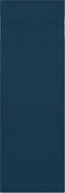 Urberg Silk Liner Envelope Midnight Navy Lakenpose i silke til soveposen 