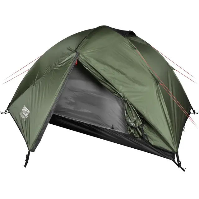 Urberg 2-Person Dome Tent G3 3-sesongs kuppeltelt i Kombu Green 