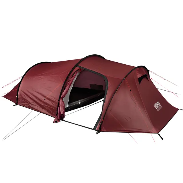 Urberg 3-Person Tunnel Tent G5 3-sesongs Tunneltelt i Windsor Wine 