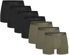 Urberg Bamboo Boxers 7-pack M L Black/Green