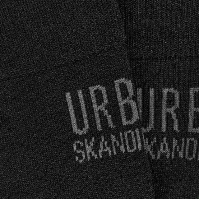 Urberg Hiking Wool Sock G2 36-39 Myke tur- og hverdagssokker Black beauty 