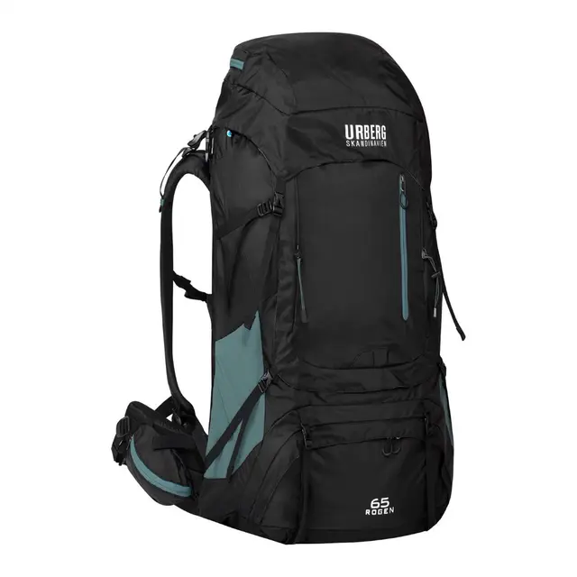 Urberg Rogen 3.0 65L Black Beauty Tursekk med plass til alt turutstyr 