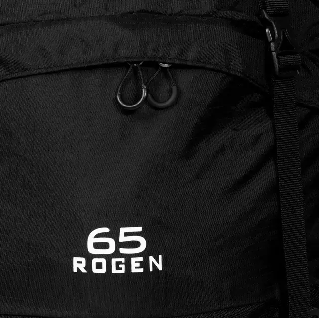 Urberg Rogen 3.0 65L Black Beauty Tursekk med plass til alt turutstyr 