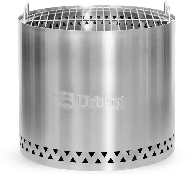 Urberg Rogen Bon Fire Stove Stainless Bålpanne i rustfritt stål 