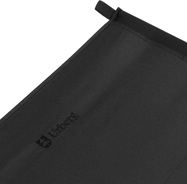 Urberg Wildlight Folding Cot Black Praktisk, sammenleggbar feltseng 